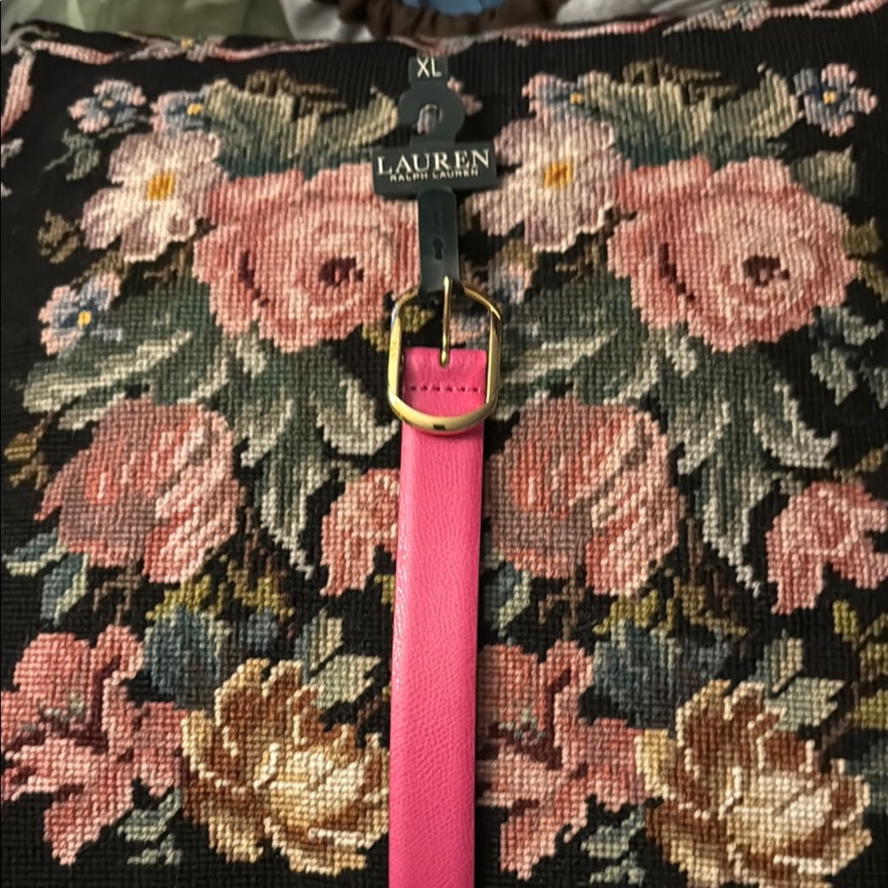 Lauren Ralph Lauren Pink Belt